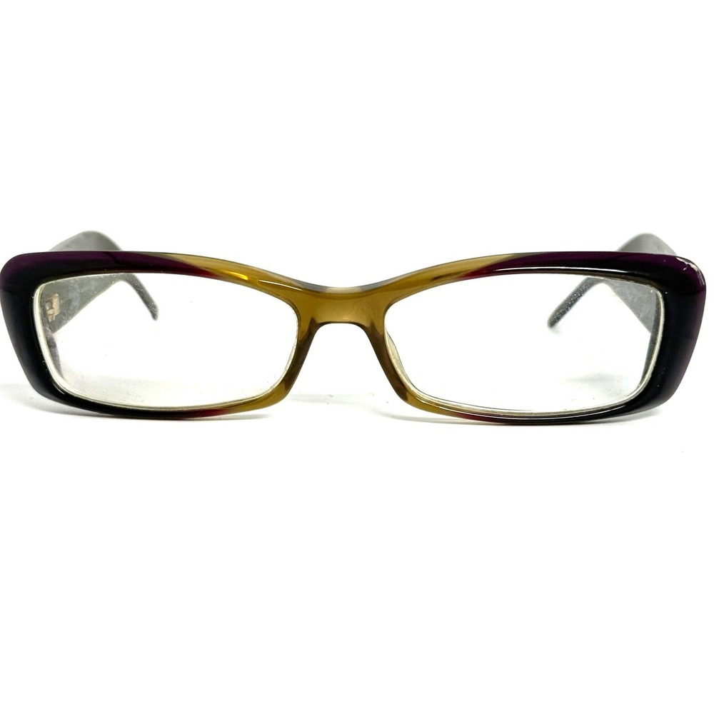 Gucci GG 3516 WO9 Eyeglasses Olive Green Purple Heart Interlocking G Logo Italy